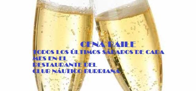 CENA Y BAILE EN EL RESTAURANTE DEL CLUB NÁUTICO BURRIANA