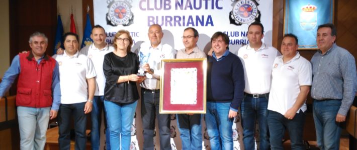Recepción Ayuntamiento de Burrriana  a los flamantes campeones del campeonato de España de Pesca fondeada.