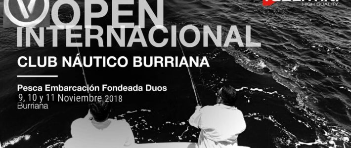 V OPEN INTERNACIONAL – PESCA  EMBARCACIÓN FONDEADA DUOS – CLUB NÁUTICO BURRIANA